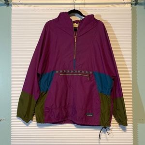 Purple L.L.Bean Windbreaker Jacket